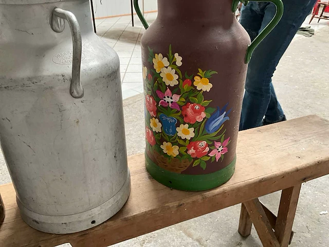 Melk/decoratievaten - afbeelding 3 van  4