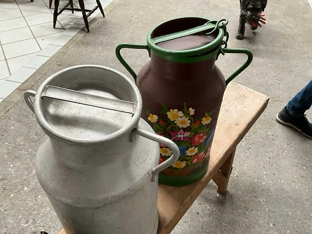 Melk/decoratievaten - afbeelding 4 van  4