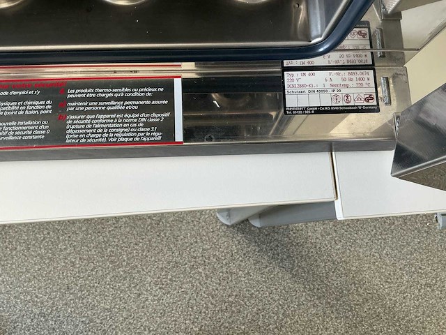 Memmert um 400 laboratoriumoven - afbeelding 6 van  6