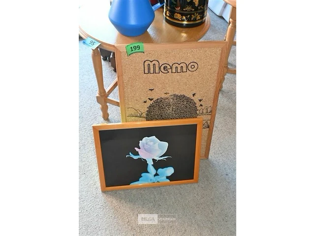 Memobord en schootbord - afbeelding 1 van  1