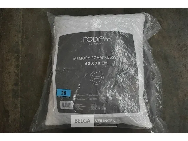 Memory foam kussen 60 x 70 cm - afbeelding 2 van  3