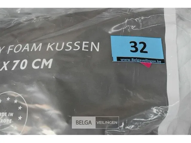 Memory foam kussen 60 x 70 cm - afbeelding 2 van  3