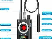 Menborn bugdetector, verborgen cameradetector/rf detector - afbeelding 2 van  3
