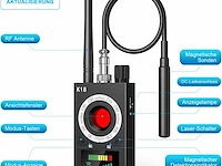 Menborn bugdetector, verborgen cameradetector/rf detector - afbeelding 1 van  3