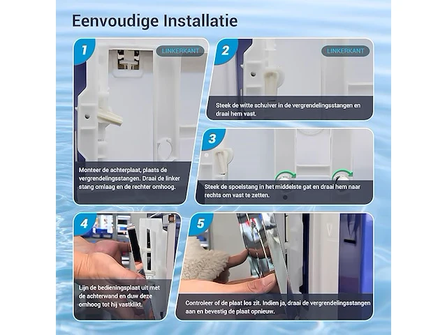 Mendorio wc bedieningspaneel - afbeelding 5 van  7