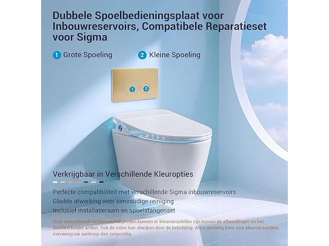 Mendorio wc-bedieningsplaat - afbeelding 4 van  4