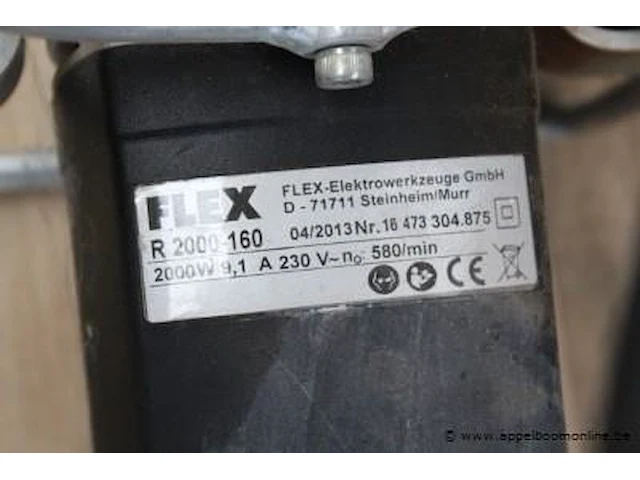 Menger flex r2000-160, werking niet gekend - afbeelding 3 van  3