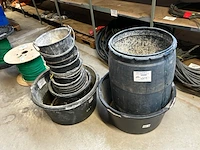 Mengkuipen, mengemmers, ton : 16 stuks