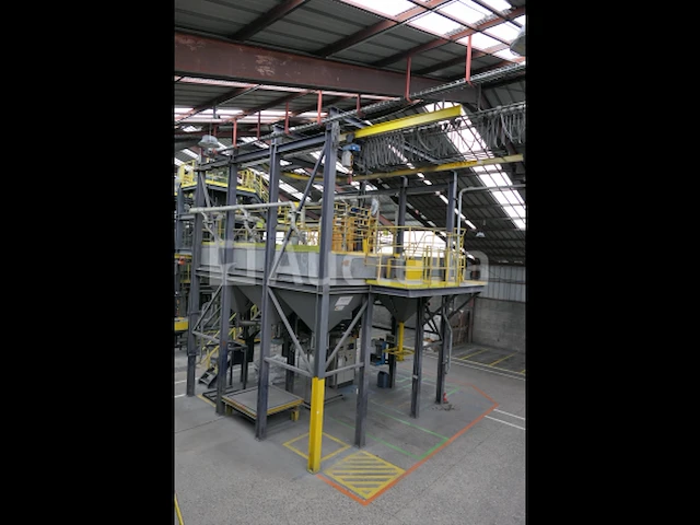 Menglijn voor de productie van synthetisch siliciumcarbide (lijn 15) - afbeelding 3 van  49
