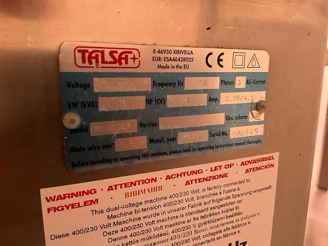 Mengmachine talsa mix 100p - afbeelding 10 van  12