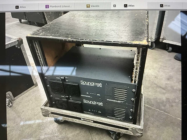 Mengpaneel soundcraft mh3+ power supply cps809 - afbeelding 8 van  9