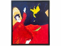 Menno bauer - garantie voor onrust - tweeluik - olie op doek - afbeelding 6 van  13