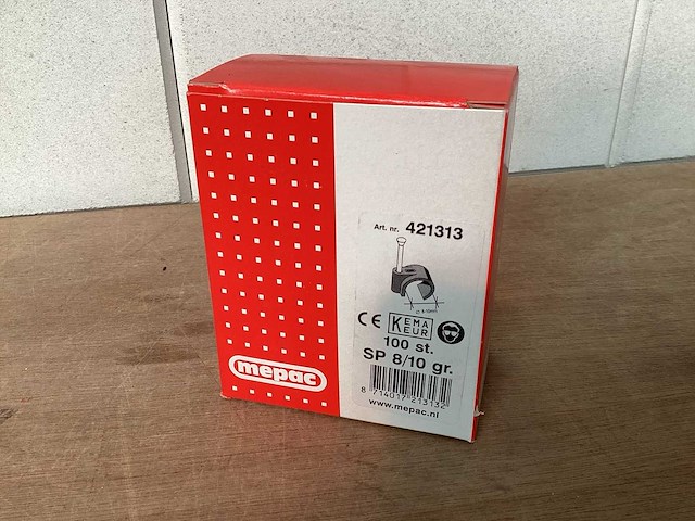 Mepac 421313 kabelclip 8-10 mm (45x) - afbeelding 2 van  3