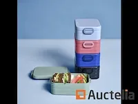 Mepal lunchbox midi – broodtrommel – 4 boterhammen - nordic pink - afbeelding 1 van  2
