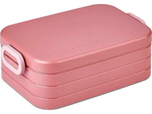 Mepal lunchbox midi – broodtrommel – 4 boterhammen - nordic pink - afbeelding 1 van  1