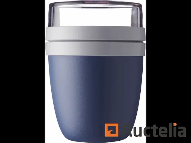 Mepal lunchpot ellipse - 500 ml - muesli-beker-to-go - geschikt voor vriezer magnetron en vaatwasser - afbeelding 1 van  6