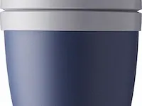 Mepal lunchpot ellipse - 500 ml - muesli-beker-to-go - geschikt voor vriezer magnetron en vaatwasser - afbeelding 1 van  6