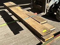 Meranti planken - lengtes +/- 1050mm - 2750mm - afbeelding 3 van  4