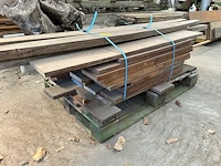 Merbau - bankirai balken en planken - diverse lengtes (174-47) - afbeelding 1 van  4