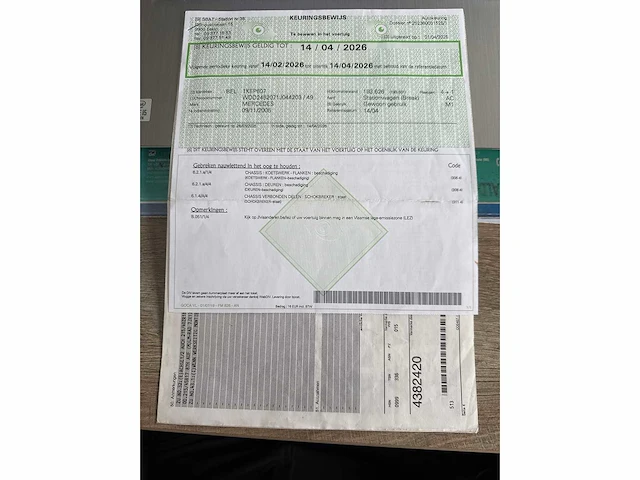 Mercedes - 2005 - b200 - personenauto - afbeelding 13 van  23
