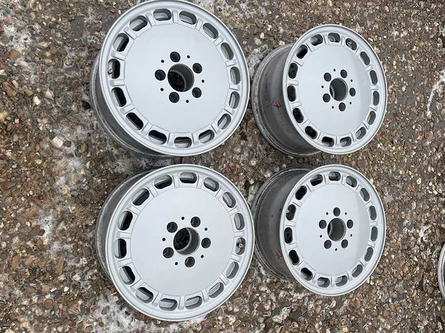 Mercedes - bundt - gullideckel - bbs - velg - afbeelding 6 van  9