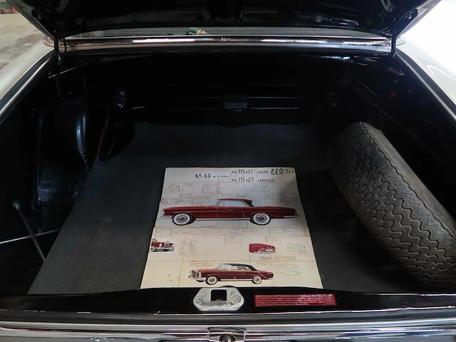 Mercedes - w111 - 250se - mercedes 250 se coupe - afbeelding 50 van  99