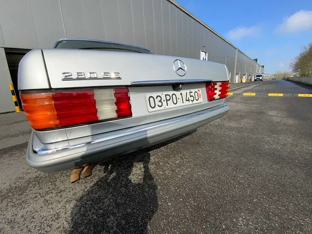Mercedes 280 se 20.000 km !!! - afbeelding 16 van  55