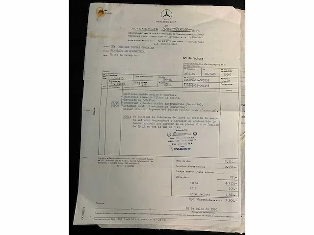 Mercedes 280 se 20.000 km !!! - afbeelding 49 van  55