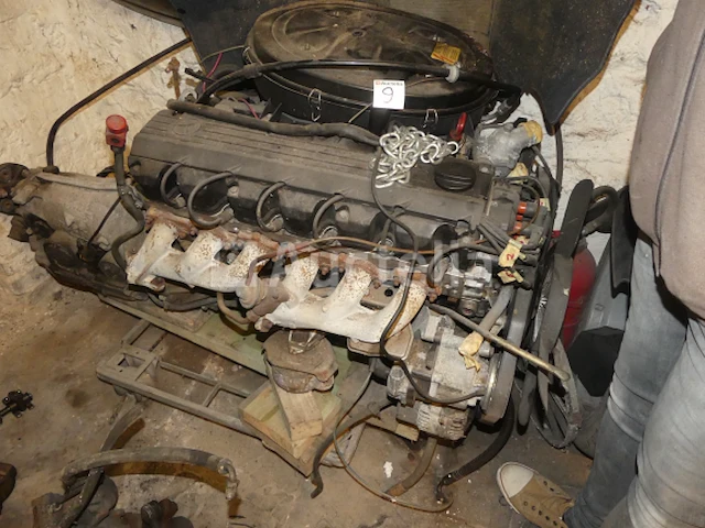 Mercedes 300sl (r129) motor en versnellingsbak - afbeelding 3 van  6