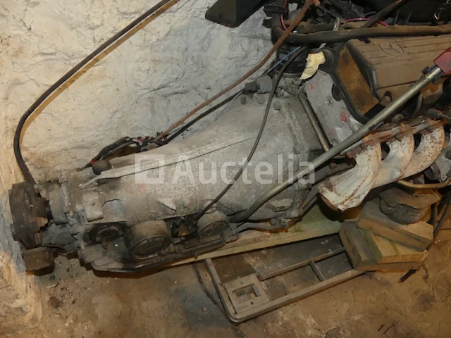 Mercedes 300sl (r129) motor en versnellingsbak - afbeelding 5 van  6