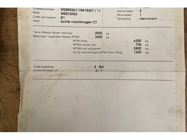 Mercedes 311 cdi-d - afbeelding 11 van  21