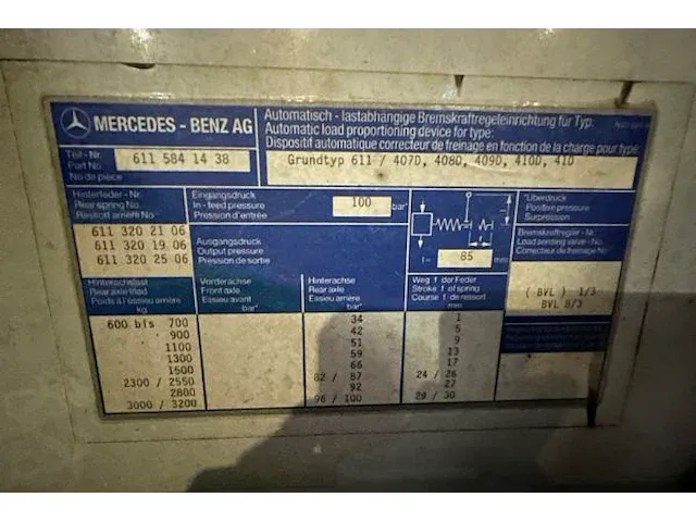 Mercedes 408d - afbeelding 5 van  22