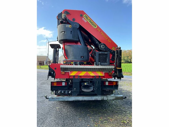 Mercedes actros v8 8x4 met palfinger kraan pk78002 + jib - afbeelding 4 van  80