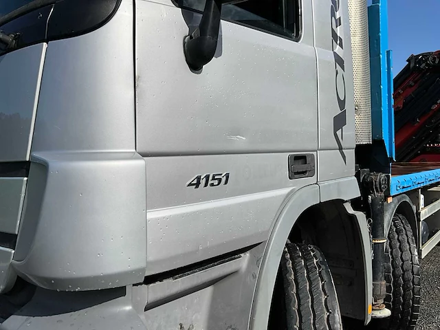 Mercedes actros v8 8x4 met palfinger kraan pk78002 + jib - afbeelding 9 van  80