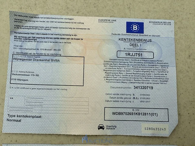 Mercedes atego 1318 - 2003 - afbeelding 5 van  15