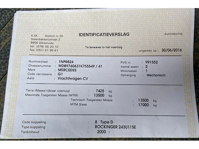 Mercedes atego 1325f pompwagen - afbeelding 42 van  54