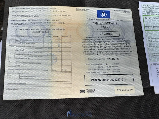 Mercedes atego 815 - 2005 - afbeelding 6 van  15