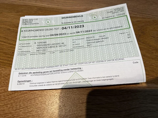Mercedes b, 2011 - afbeelding 38 van  46