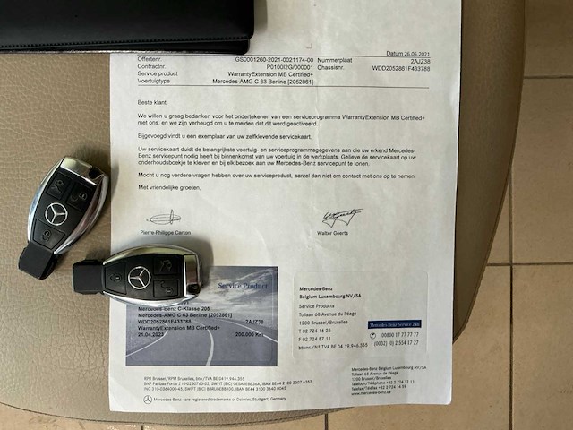 Mercedes-benz - c63 amg - 2016 - afbeelding 38 van  44