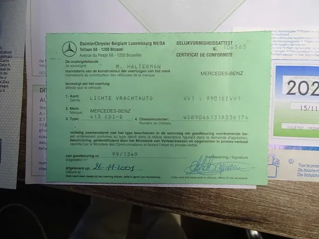 Mercedes-benz - sprinter 413 cdi - bedrijfswagen - afbeelding 15 van  23