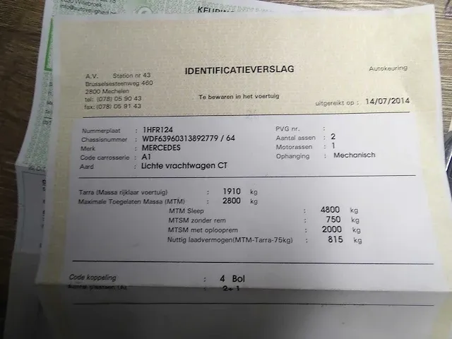 Mercedes-benz - vito - van - afbeelding 10 van  18