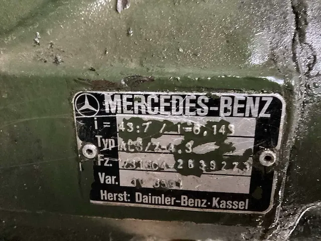 Mercedes-benz 1017 vooras vrachtwagen onderdeel - afbeelding 7 van  7