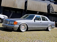 Mercedes-benz 300 se lowrider benzine 1990 (marge) - afbeelding 1 van  1