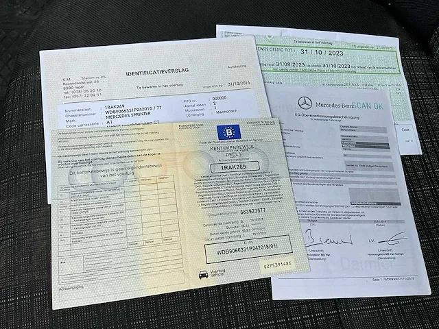 Mercedes-benz 313cdi sprinter bestelwagen met gekoelde laadruimte - afbeelding 8 van  16