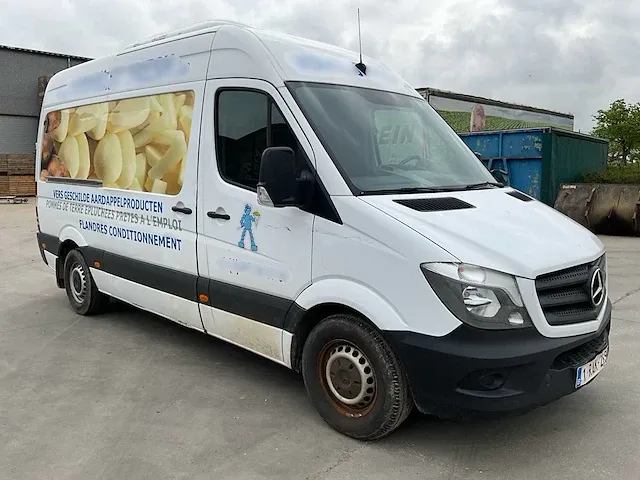 Mercedes-benz 313cdi sprinter bestelwagen met gekoelde laadruimte - afbeelding 9 van  16