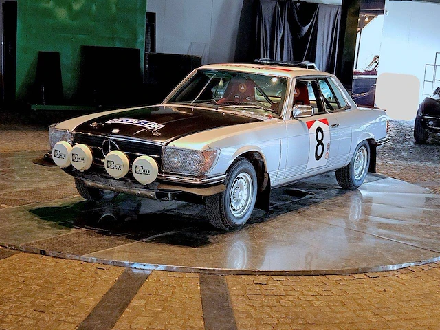 Mercedes-benz 450 slc 5.0 'rallye-hommage' benzine 1979 (marge) - afbeelding 1 van  1