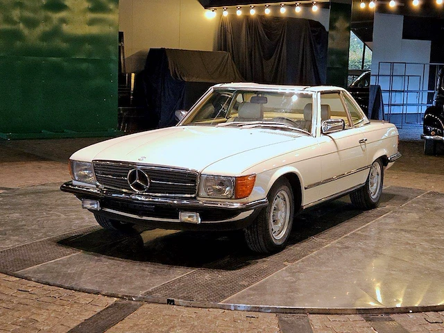 Mercedes-benz 500 sl benzine 1982 (marge) - afbeelding 1 van  1