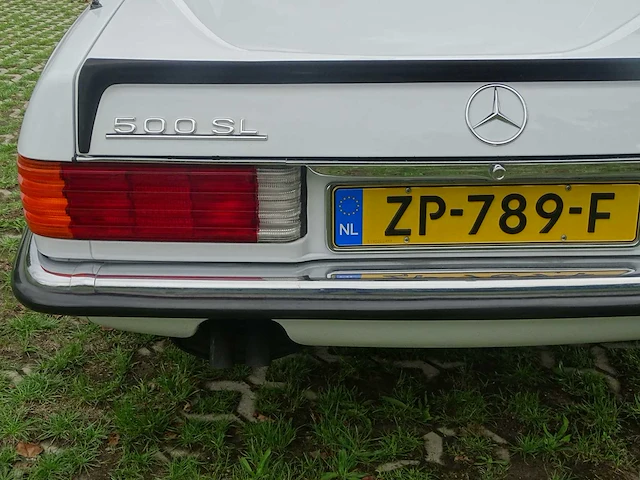Mercedes-benz 500 sl, zp-789-f - afbeelding 3 van  34