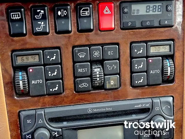 Mercedes-benz 600 sec - afbeelding 36 van  49