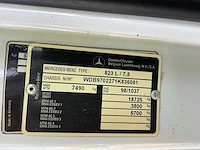 Mercedes-benz 823l vrachtwagen - afbeelding 25 van  37